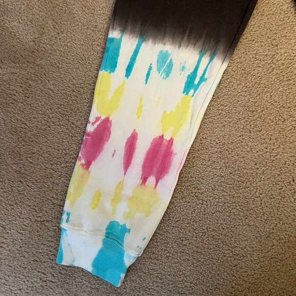 NWT Hurley Gender Neutral Kids Tie dye Dip Bottom Joggers - Picture 5 of 6